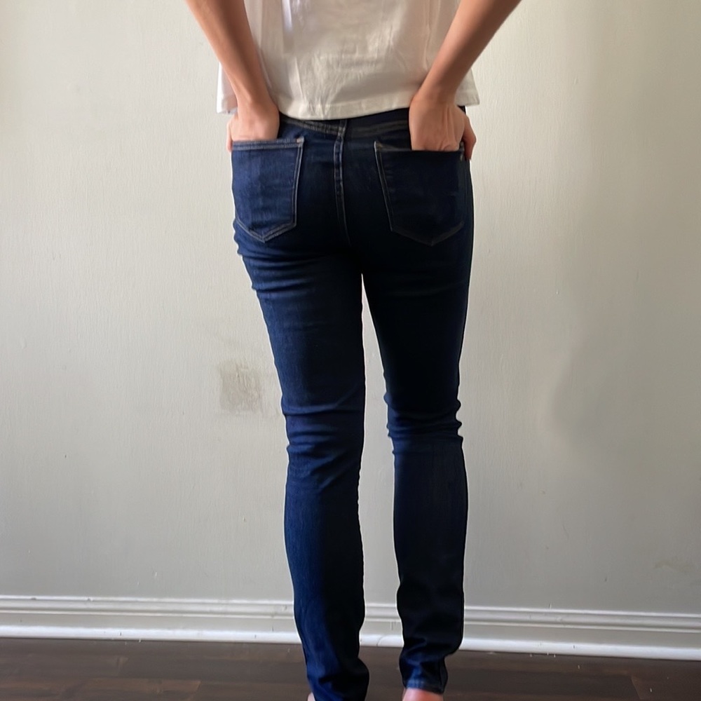 Madewell Tall 10” High Rise Skinny Jeans in Lucille Wash
